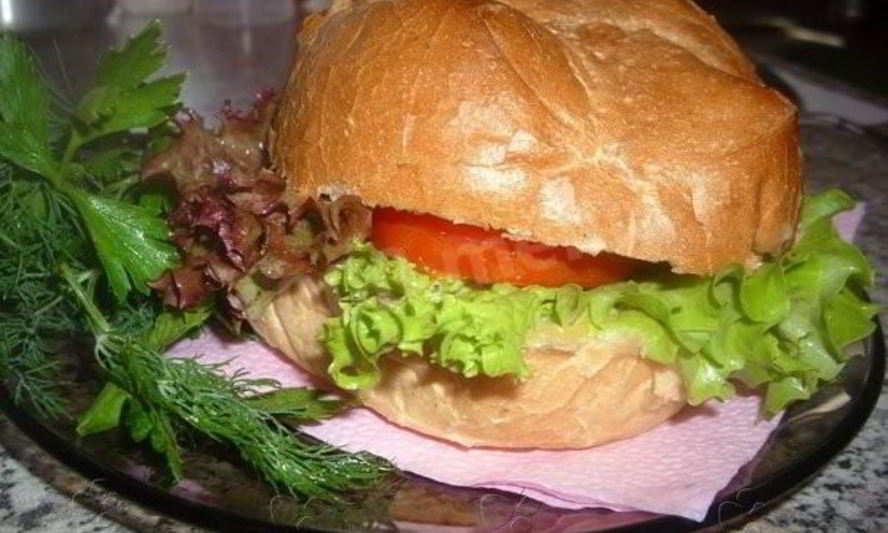 Рецепт бига бургер с куриным фаршем