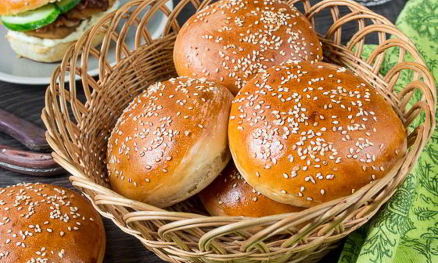 Рецепт булочек для бургеров