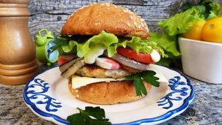 Бургер Крабовый Луи