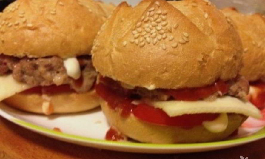 Рецепт быстрого гамбургера