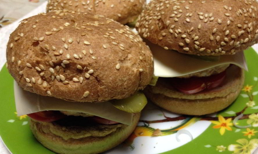 Рецепт чикенбургера по-домашнему