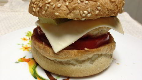 чикенбургер по-домашнему
