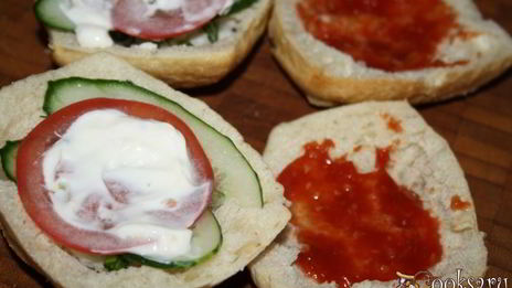 домашние гамбургеры с русским акцентом