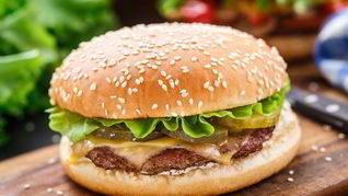 Домашний бургер с говядиной