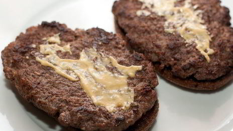 домашний гамбургер с ржаным хлебом