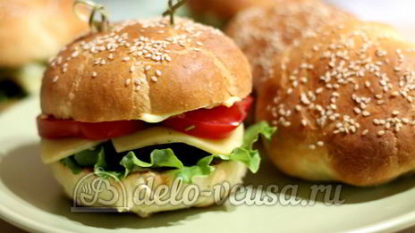 домашний гамбургер