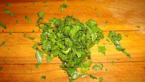 гамбургер из фарша и селедки