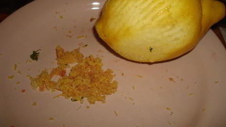 гамбургер из фарша и селедки