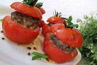 Гамбургер в помидорке