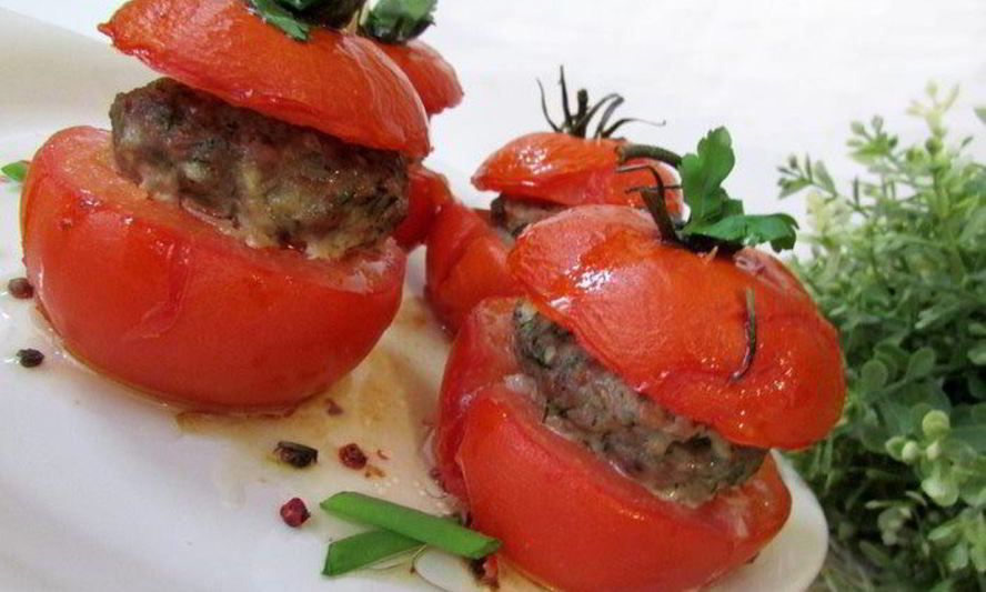 Рецепт гамбургера в помидорке