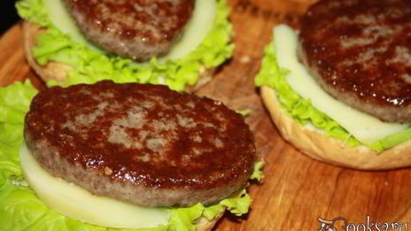 гамбургер запеченный в духовке