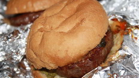 гамбургер запеченный в духовке