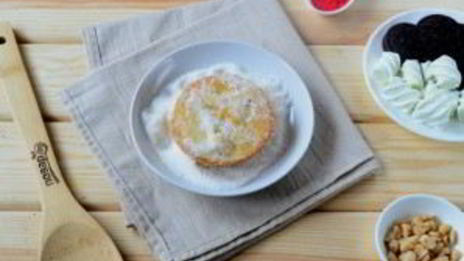 королевский бургер с мороженым