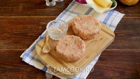 котлета для фишбургера