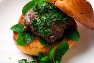 Мятный бургер из баранины