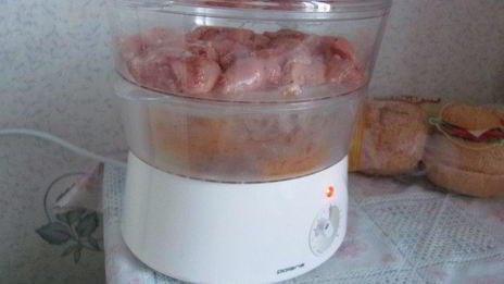 полезный чикенбургер с грейпфрутом