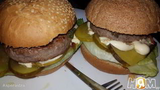 Простой бургер