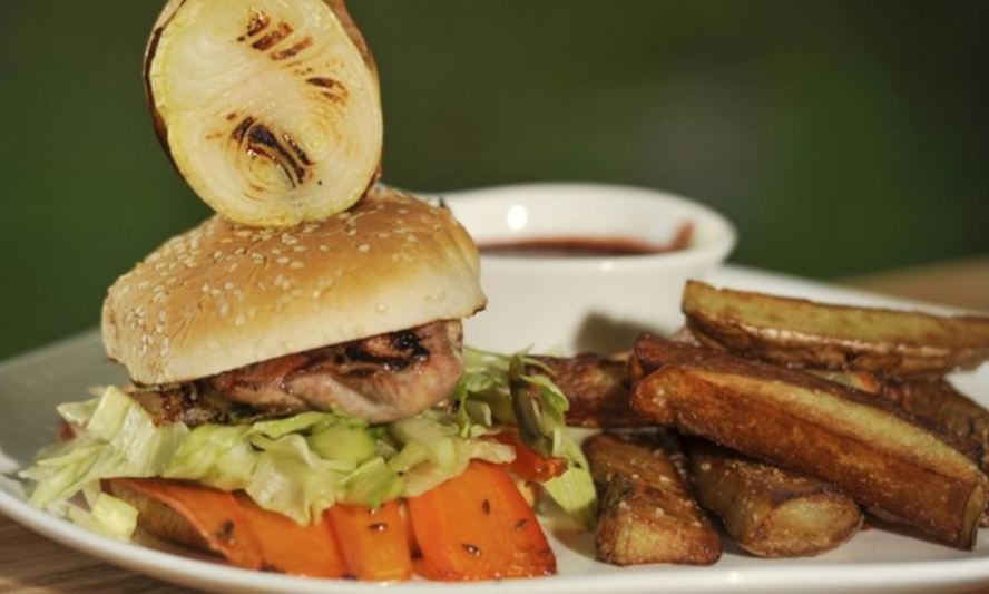 Рецепт шашлычного бургера