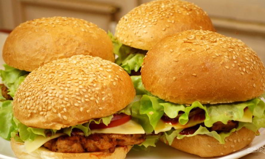 Рецепт супера бургер