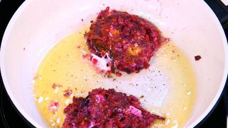 свекольно-чечевичные бургеры