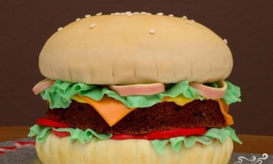 Рецепт торта гамбургер