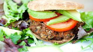 Вегетарианские бургеры с фасолью