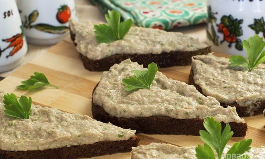 Рецепт бутерброда с паштетом