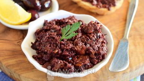 бутербродная паста из оливок