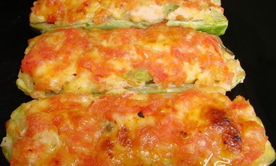 Рецепт бутербродов-лодочек из цуккини