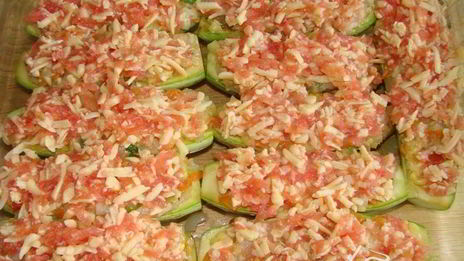 бутерброды-лодочки из цуккини