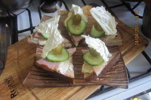 Бутерброды парус