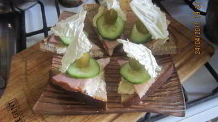 Бутерброды парус