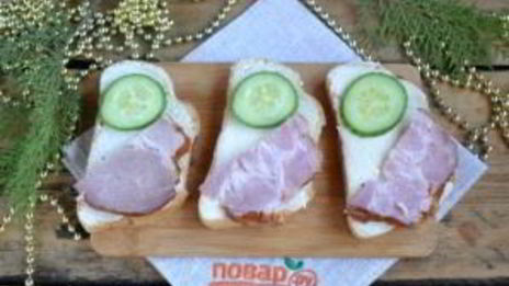 бутерброды петушки