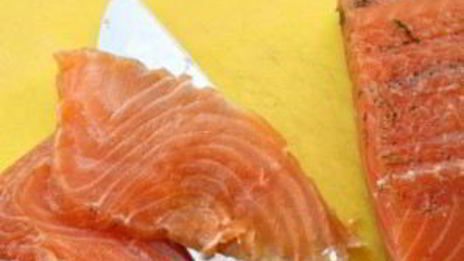 бутерброды с форелью