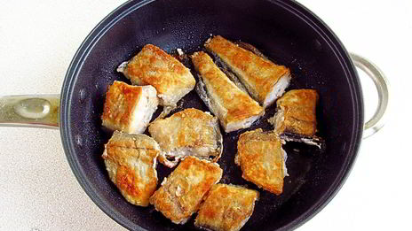 бутерброды с минтаем