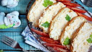 Бутерброды с сыром и яйцом