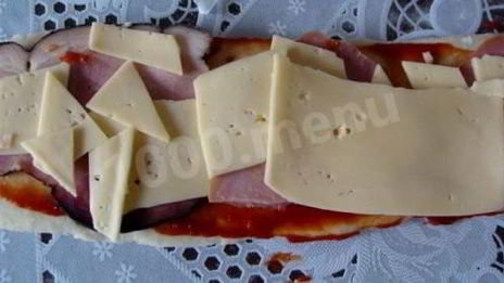 бутерброды с ветчиной