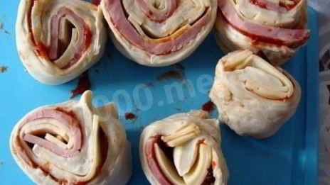 бутерброды с ветчиной