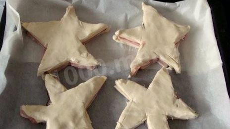 бутерброды с ветчиной