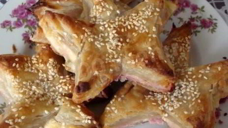 бутерброды с ветчиной