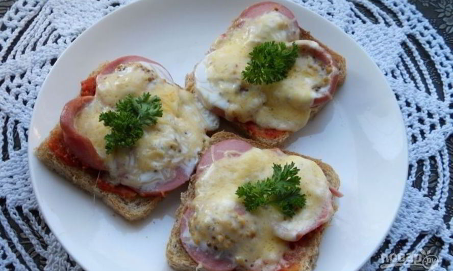 Рецепт бутербродов в микроволновке