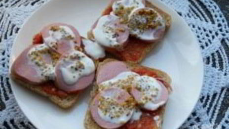 бутерброды в микроволновке