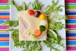 Детский бутерброд