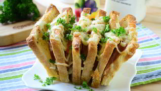 Гармошка из бутербродов