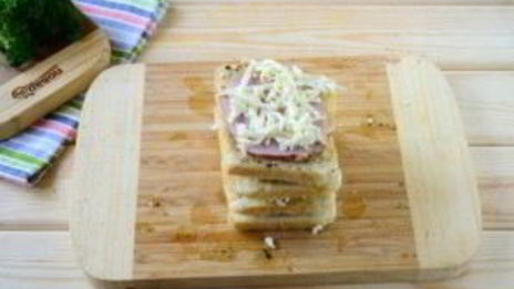 гармошка из бутербродов