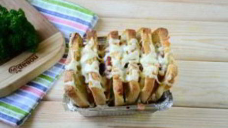 гармошка из бутербродов