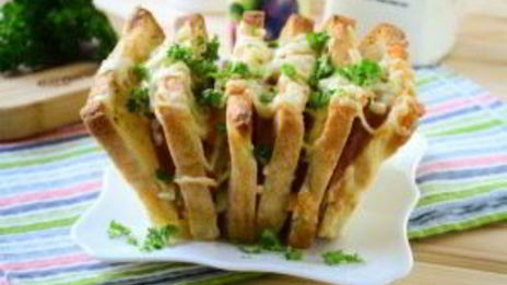 гармошка из бутербродов