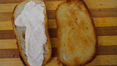 горячий бутерброд с ливером