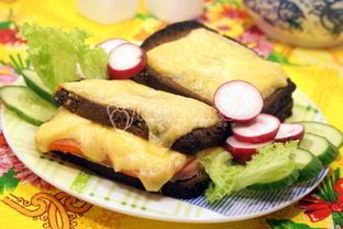 Горячий бутерброд с сыром