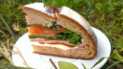 Бутерброды с помидорами